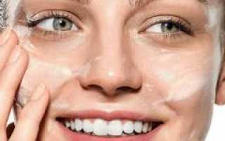 Очищение кожи на лице