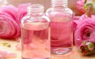 Розовая вода для лица