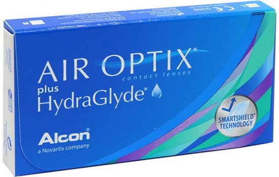 Линзы AIR OPTIX plus HydraGlyde