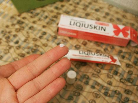Использование крема Ликвискин