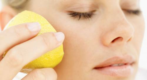 Осветление кожи лимоном