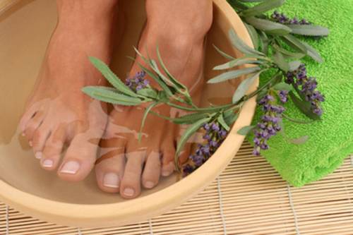 Травяные ванночки для ног